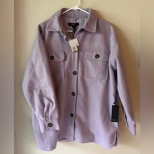 Forever 21 Lavender Shacket Medium